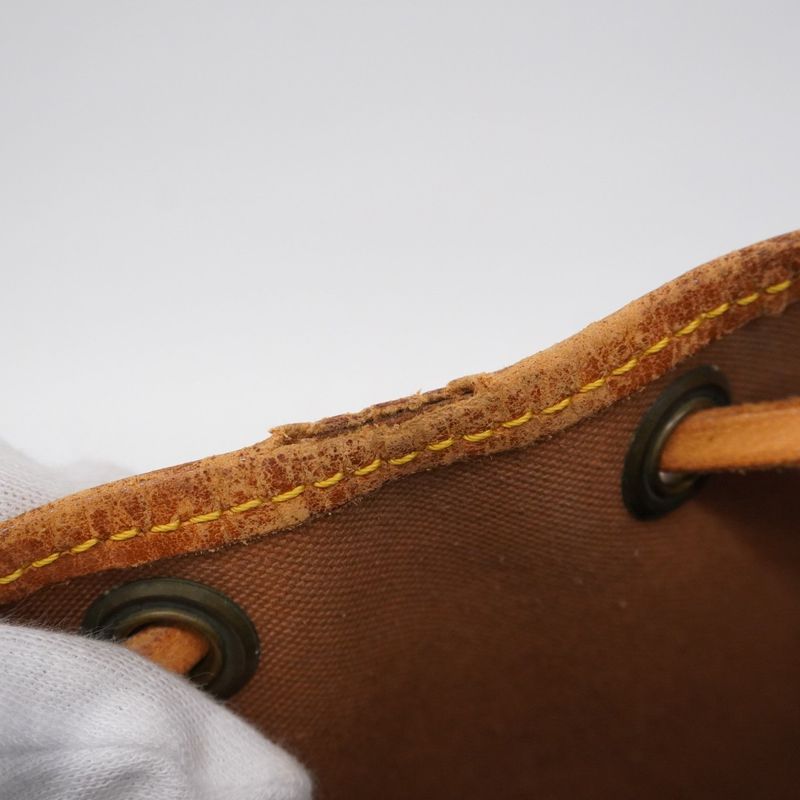 Louis Vuitton Shoulder Bag Monogram Petite Noe M42226 Brown Ladies