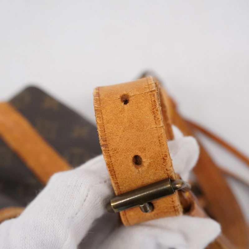 Louis Vuitton Shoulder Bag Monogram Petite Noe M42226 Brown Ladies