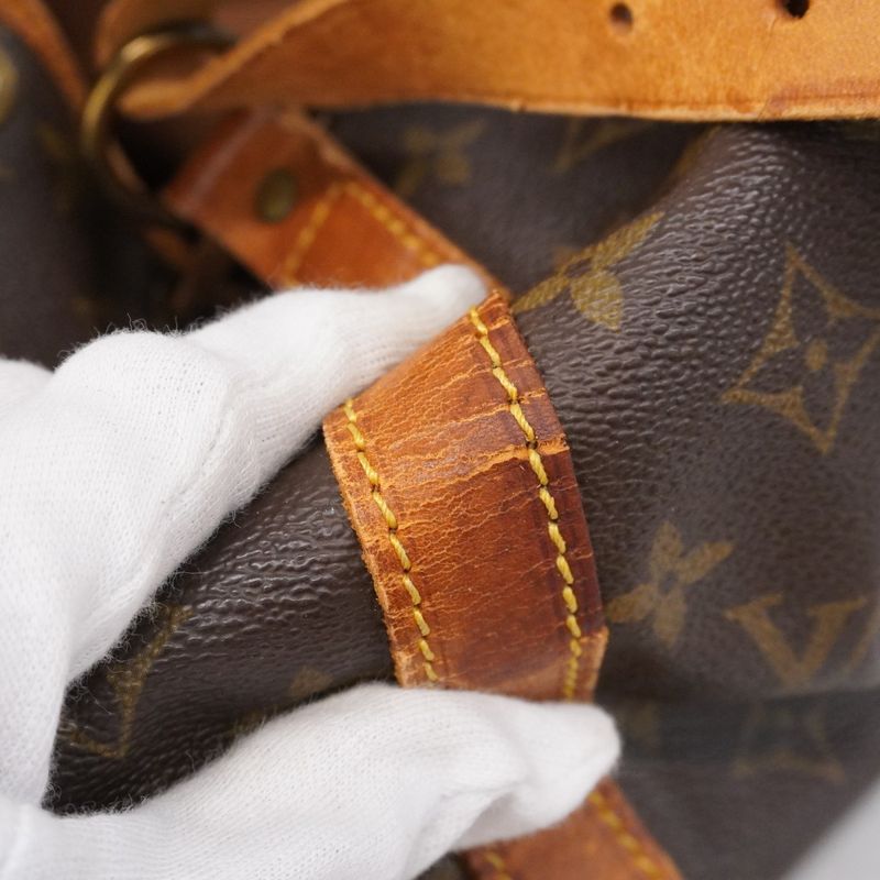 Louis Vuitton Shoulder Bag Monogram Petite Noe M42226 Brown Ladies