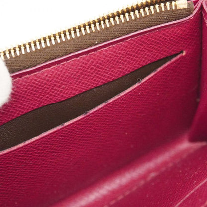 Louis Vuitton Coin Case Monogram Porte Monet Rosalie M41939 Brown Fuchsia Ladies