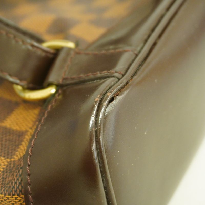 Louis Vuitton Backpack Daypack Damier Soho N51132 Ebene Womens