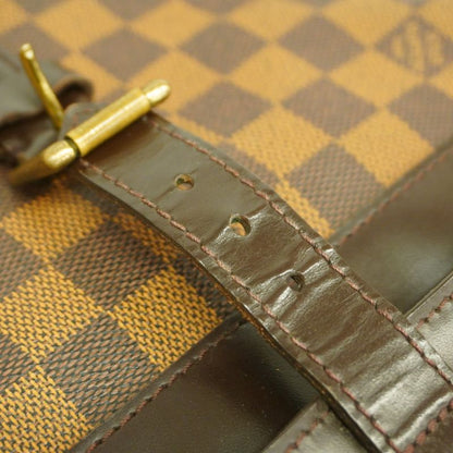 Louis Vuitton Backpack Daypack Damier Soho N51132 Ebene Womens