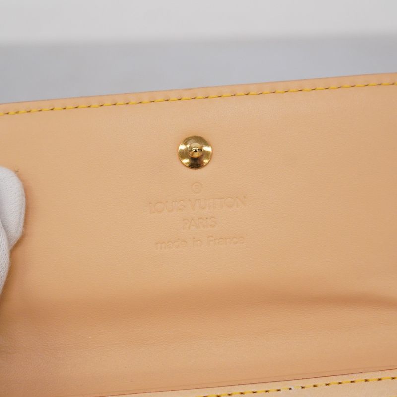 Louis Vuitton Trifold Wallet Monogram Multicolor Porte Monnaie Vie Carte Cles