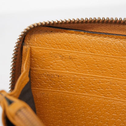 Gucci Long Wallet Micro Guccissima Mickey Mouse Collaboration 602532 PVC Brown