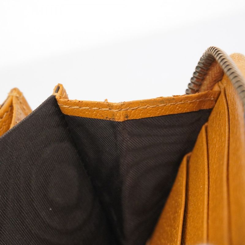 Gucci Long Wallet Micro Guccissima Mickey Mouse Collaboration 602532 PVC Brown