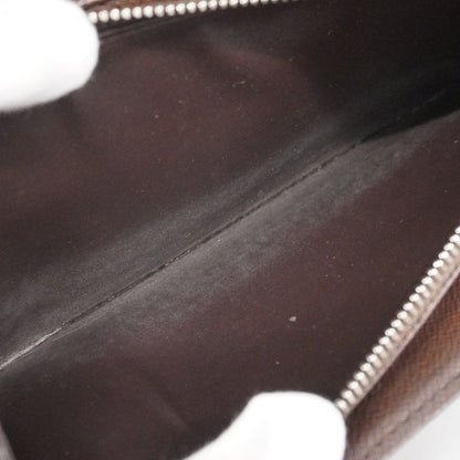 Louis Vuitton Damier Portefeuille Sarah N61734 Ebène Women's Long Wallet