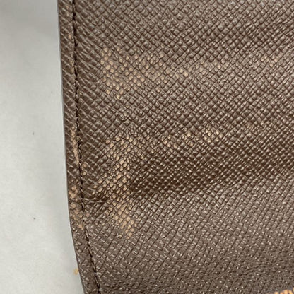 Louis Vuitton Damier Portefeuille Sarah N61734 Ebène Women's Long Wallet