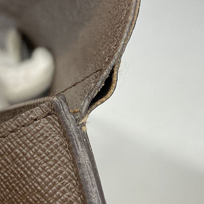 Louis Vuitton Damier Portefeuille Sarah N61734 Ebène Women's Long Wallet