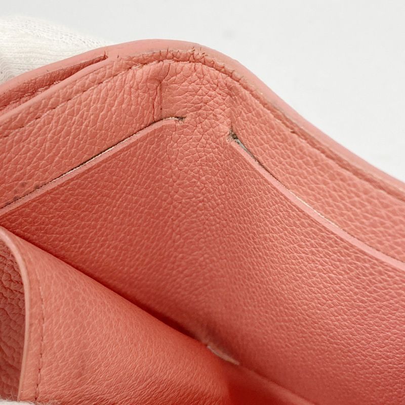 Louis Vuitton Taurillon Portefeuille Lock Mini M67858 Pink Sky Women's