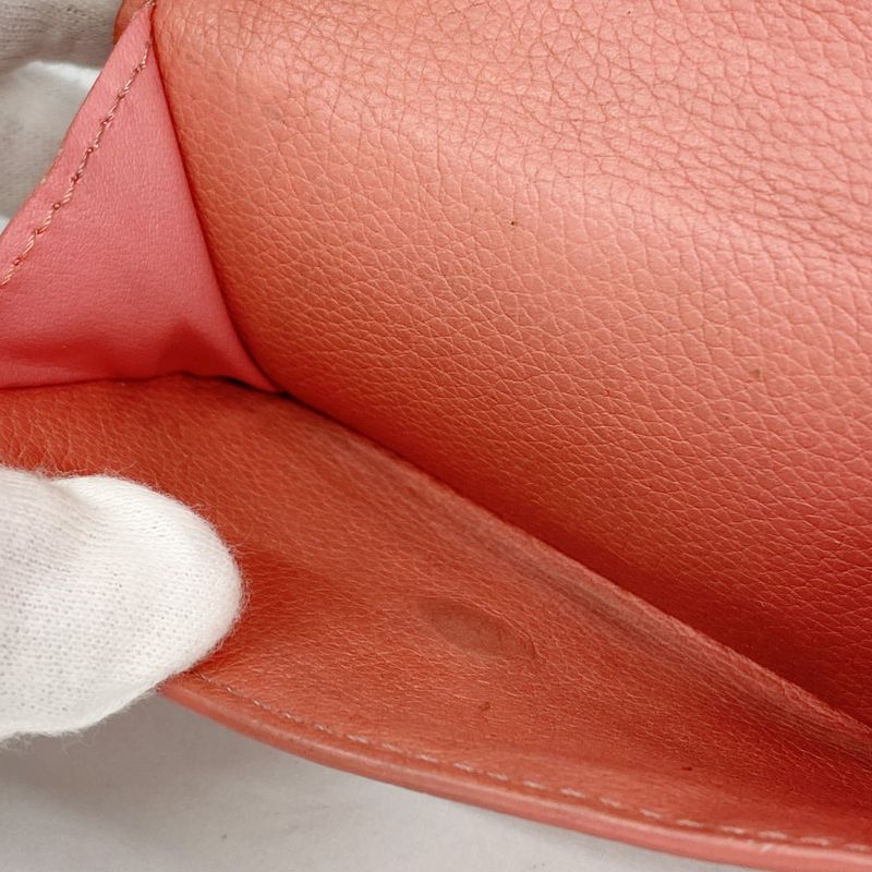 Louis Vuitton Taurillon Portefeuille Lock Mini M67858 Pink Sky Women's