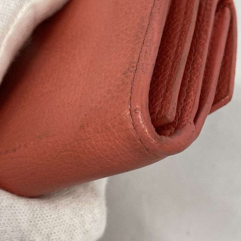 Louis Vuitton Taurillon Portefeuille Lock Mini M67858 Pink Sky Women's