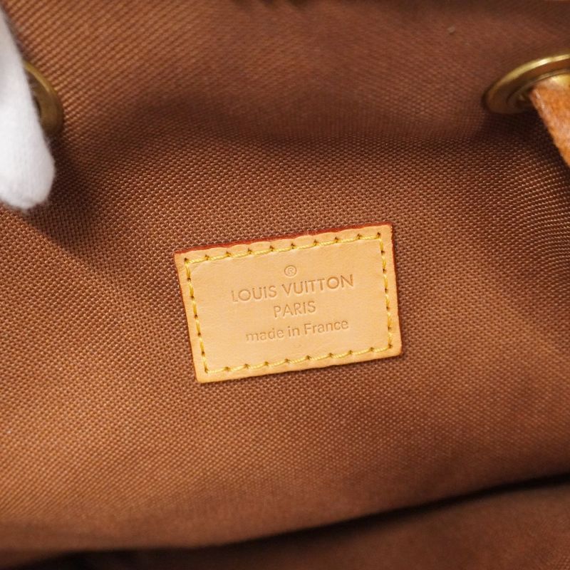 Louis Vuitton Backpack Daypack Monogram Sac Adobosfor M40107 Brown Men's