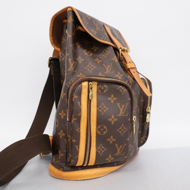 Louis Vuitton Backpack Daypack Monogram Sac Adobosfor M40107 Brown Men's