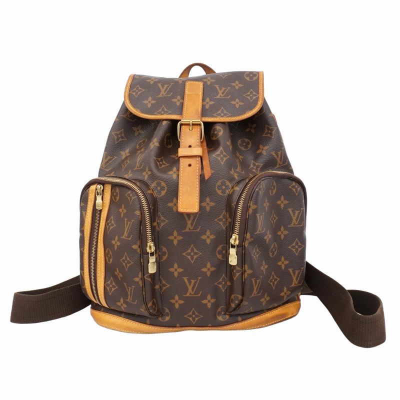 Louis Vuitton Backpack Daypack Monogram Sac Adobosfor M40107 Brown Men's