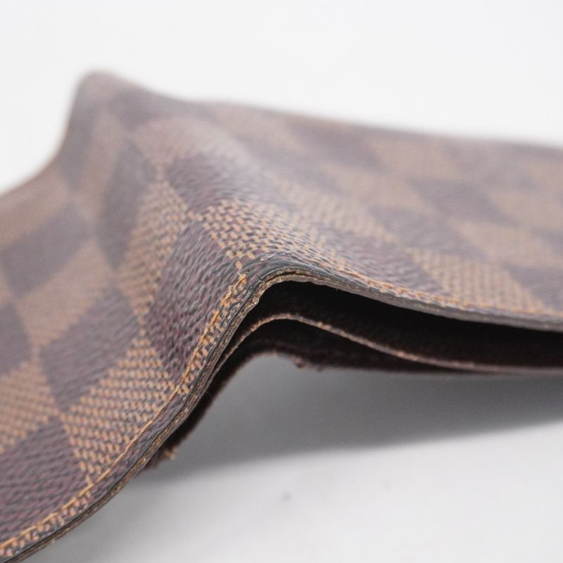 Louis Vuitton Billfold Damier Portefeuille Multiple N60895 Ebène Men's