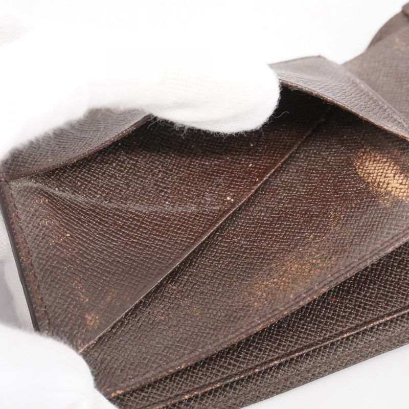 Louis Vuitton Billfold Damier Portefeuille Multiple N60895 Ebène Men's