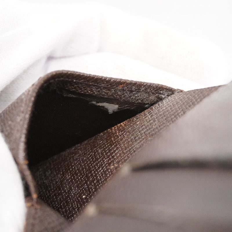 Louis Vuitton Billfold Damier Portefeuille Multiple N60895 Ebène Men's