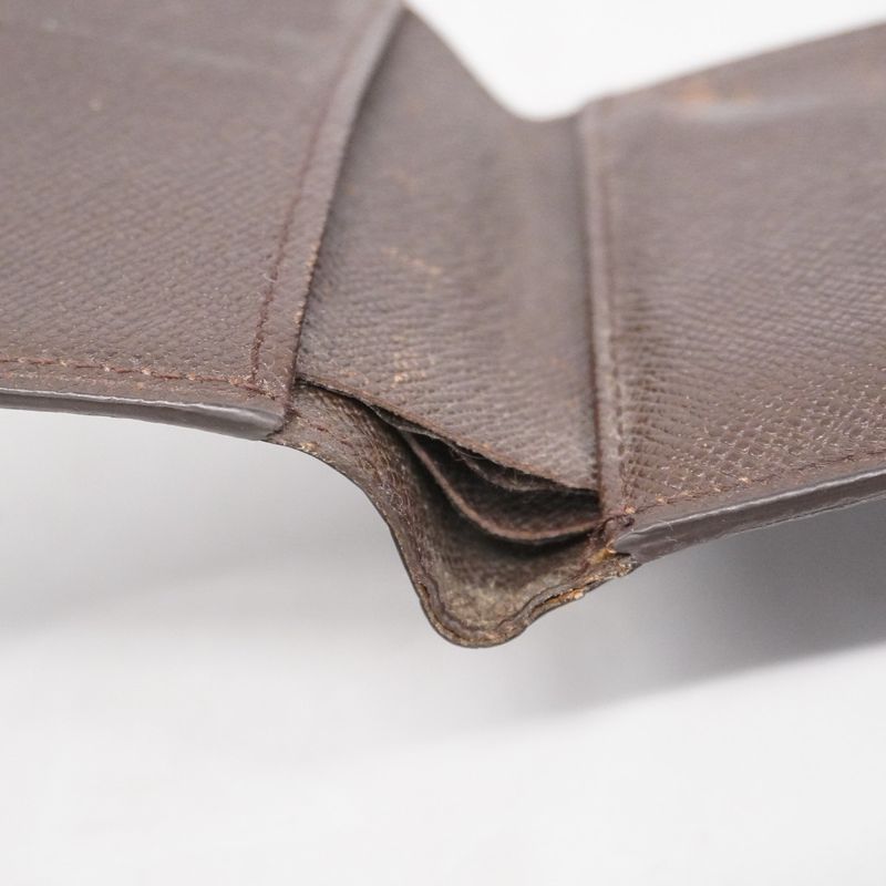 Louis Vuitton Billfold Damier Portefeuille Multiple N60895 Ebène Men's