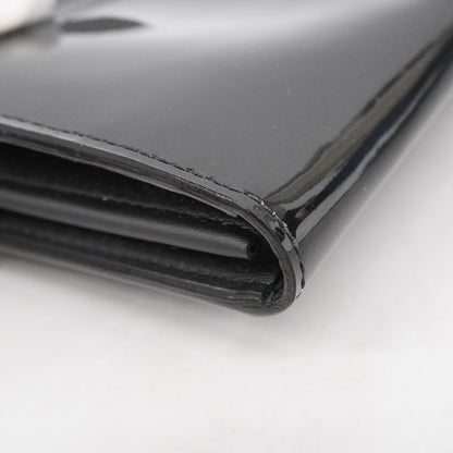 Louis Vuitton Vernis Portefeuille Louise M61316 Noir Black Women