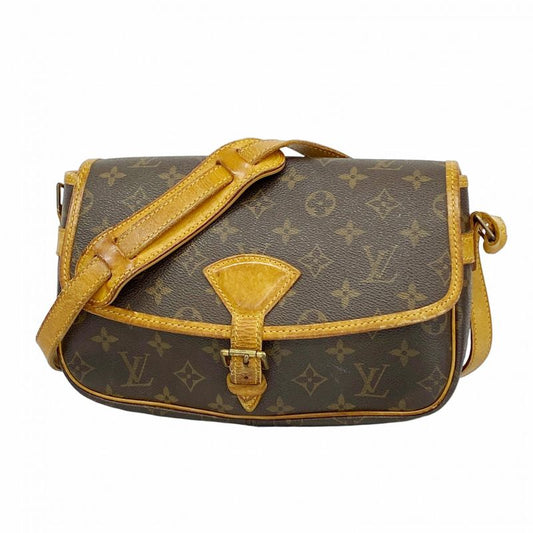 Louis Vuitton Shoulder Bag Monogram Sologne M42250 Brown Ladies