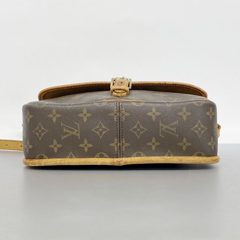 Louis Vuitton Shoulder Bag Monogram Sologne M42250 Brown Ladies