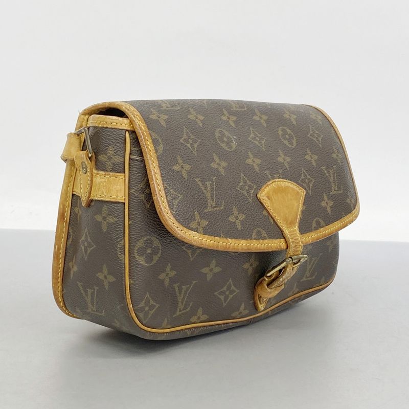 Louis Vuitton Shoulder Bag Monogram Sologne M42250 Brown Ladies