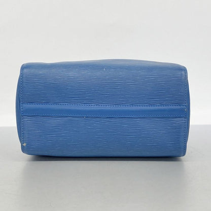 Louis Vuitton Handbag Epi Speedy 25 M43015 Toledo Blue Women's