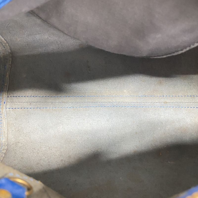 Louis Vuitton Handbag Epi Speedy 25 M43015 Toledo Blue Women's