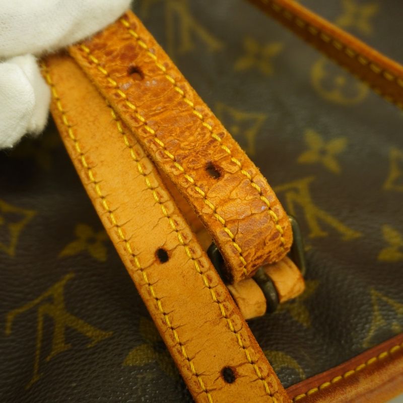 Louis Vuitton Tote Bag Monogram Bucket GM M42236 Brown Ladies