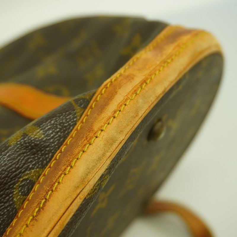 Louis Vuitton Tote Bag Monogram Bucket GM M42236 Brown Ladies