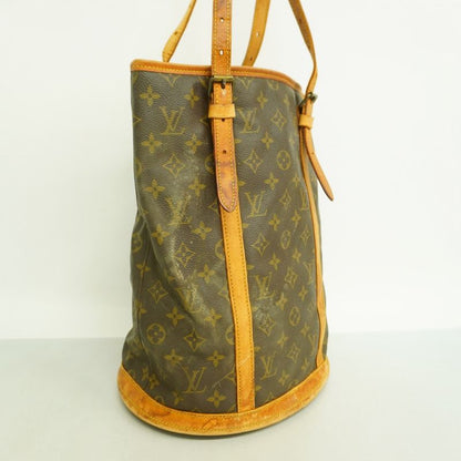 Louis Vuitton Tote Bag Monogram Bucket GM M42236 Brown Ladies