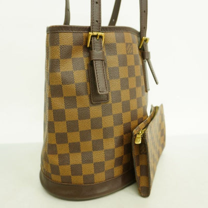 Louis Vuitton Damier Marais Tote Bag N42240 Ebene Womens