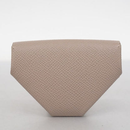 Hermes Coin Case Van Cattle Epson Griasphalt Silver Hardware Engraved A Men