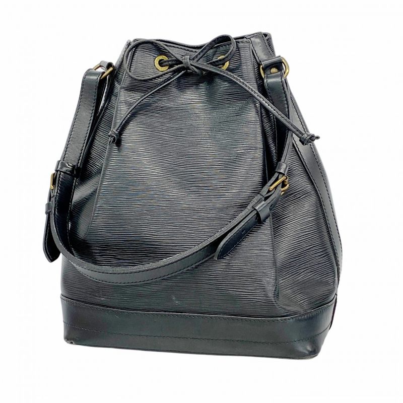 Louis Vuitton Epi Noe M59002 Noir Black Women Shoulder Bag