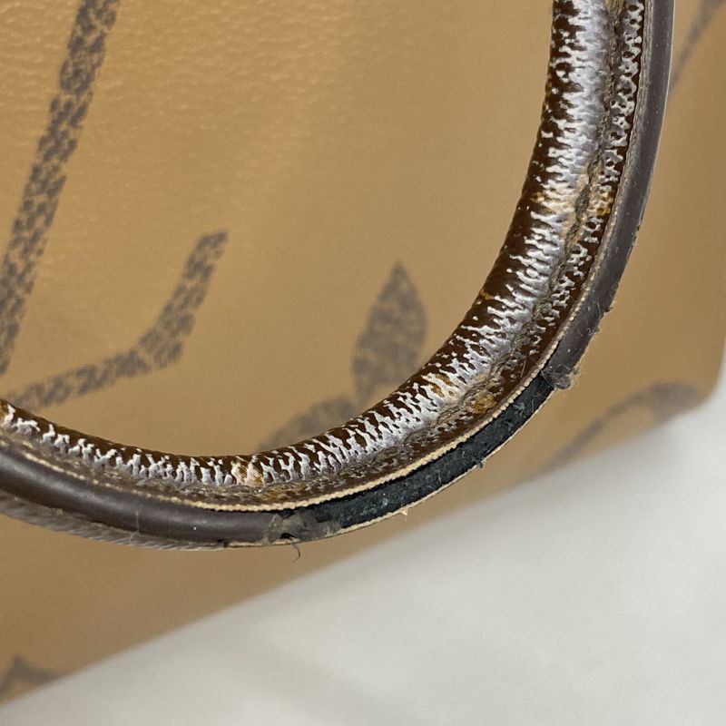 Louis Vuitton Tote Monogram Giant Reverse On-the-go MM M45321 Brown 2-way Bag