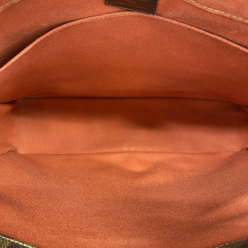 Louis Vuitton Damier Bastille Shoulder Bag N45258 Ebene Womens