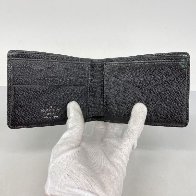 Louis Vuitton Wallet Damier Graphite Portefeuille Multiple N62663 Gray Black