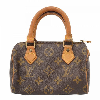 Louis Vuitton Handbag Monogram Mini Speedy M41534 Brown Ladies