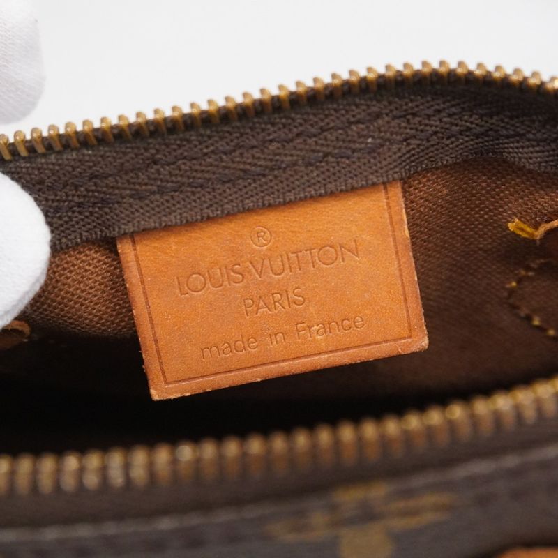 Louis Vuitton Handbag Monogram Mini Speedy M41534 Brown Ladies