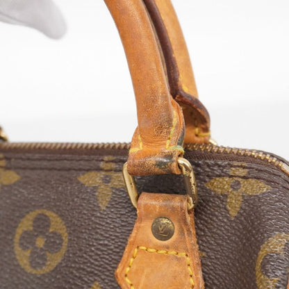Louis Vuitton Handbag Monogram Mini Speedy M41534 Brown Ladies