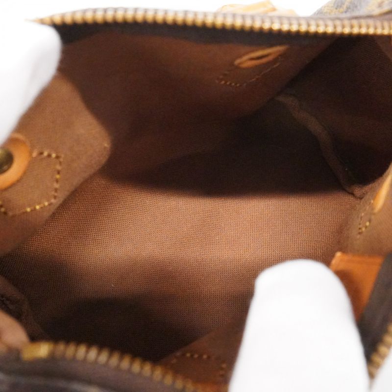 Louis Vuitton Handbag Monogram Mini Speedy M41534 Brown Ladies