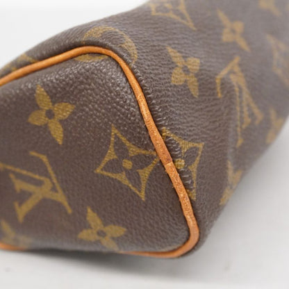 Louis Vuitton Handbag Monogram Mini Speedy M41534 Brown Ladies