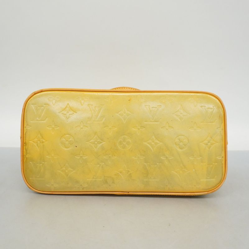 Louis Vuitton Tote Bag Vernis Houston M91053 Gris Women's