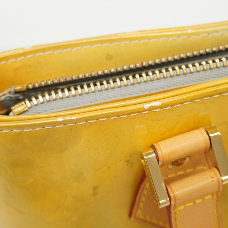 Louis Vuitton Tote Bag Vernis Houston M91053 Gris Women's