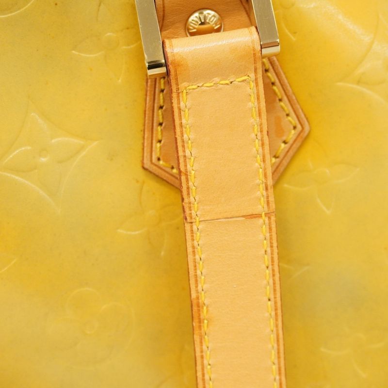 Louis Vuitton Tote Bag Vernis Houston M91053 Gris Women's