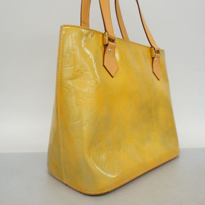 Louis Vuitton Tote Bag Vernis Houston M91053 Gris Women's