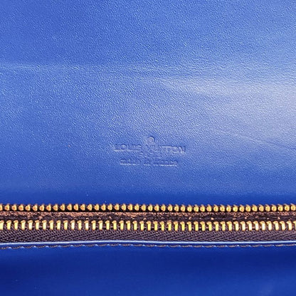 Louis Vuitton Shoulder Bag Epi Free Run M52415 Blue Noir Black Women