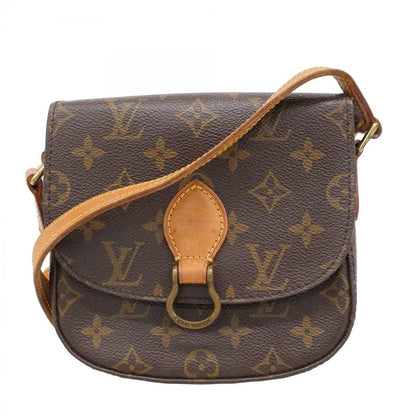 Louis Vuitton Shoulder Bag Monogram Mini Saint-cloud M51244 Brown Ladies