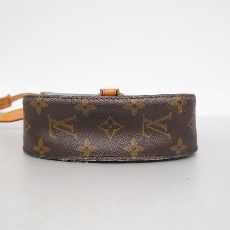 Louis Vuitton Shoulder Bag Monogram Mini Saint-cloud M51244 Brown Ladies