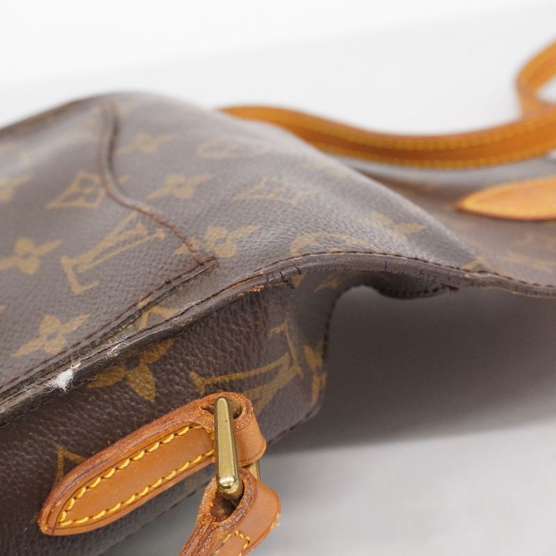 Louis Vuitton Shoulder Bag Monogram Mini Saint-cloud M51244 Brown Ladies